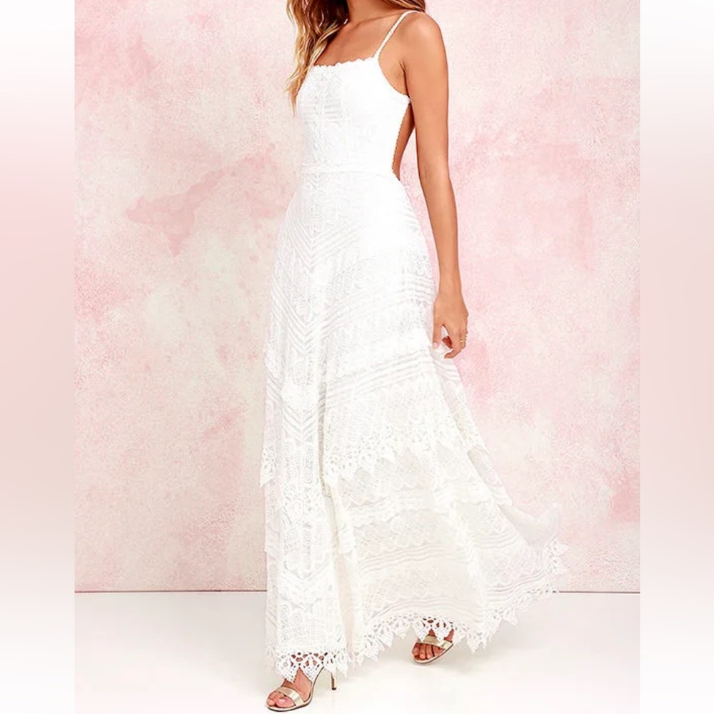 Lulu's Beneath the Garden Arbor maxi dress